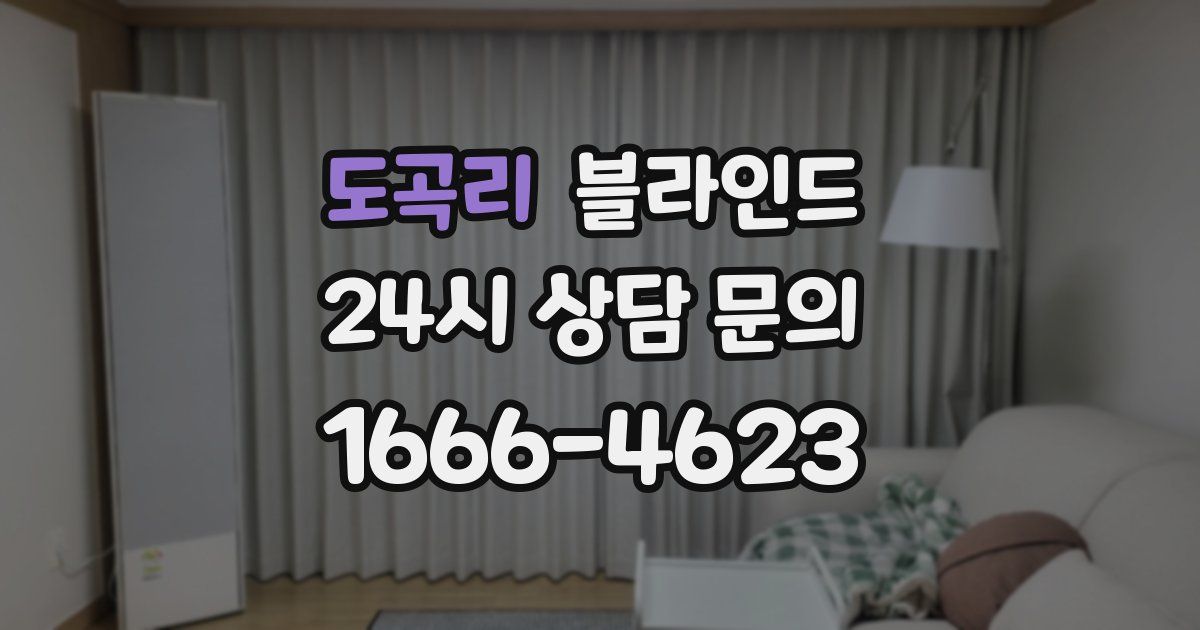 도곡리 블라인드