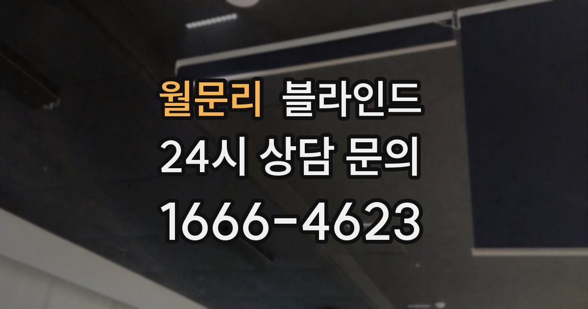 월문리 블라인드