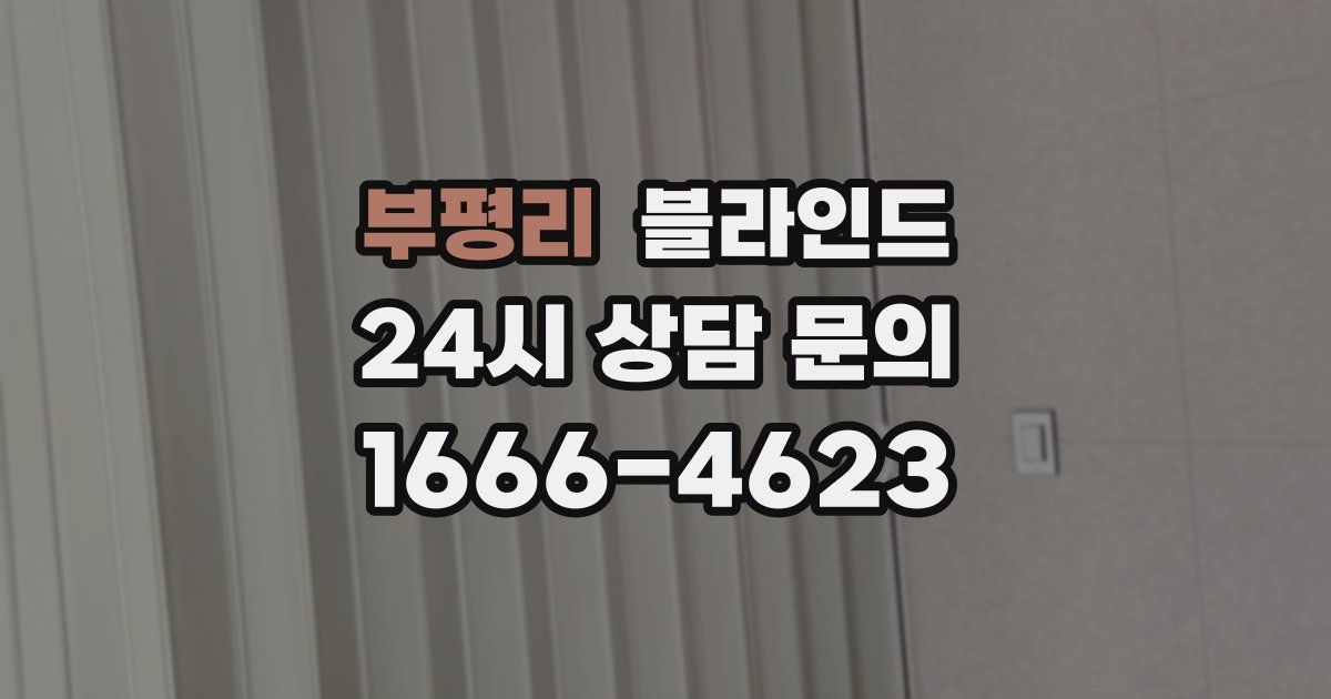 부평리 블라인드
