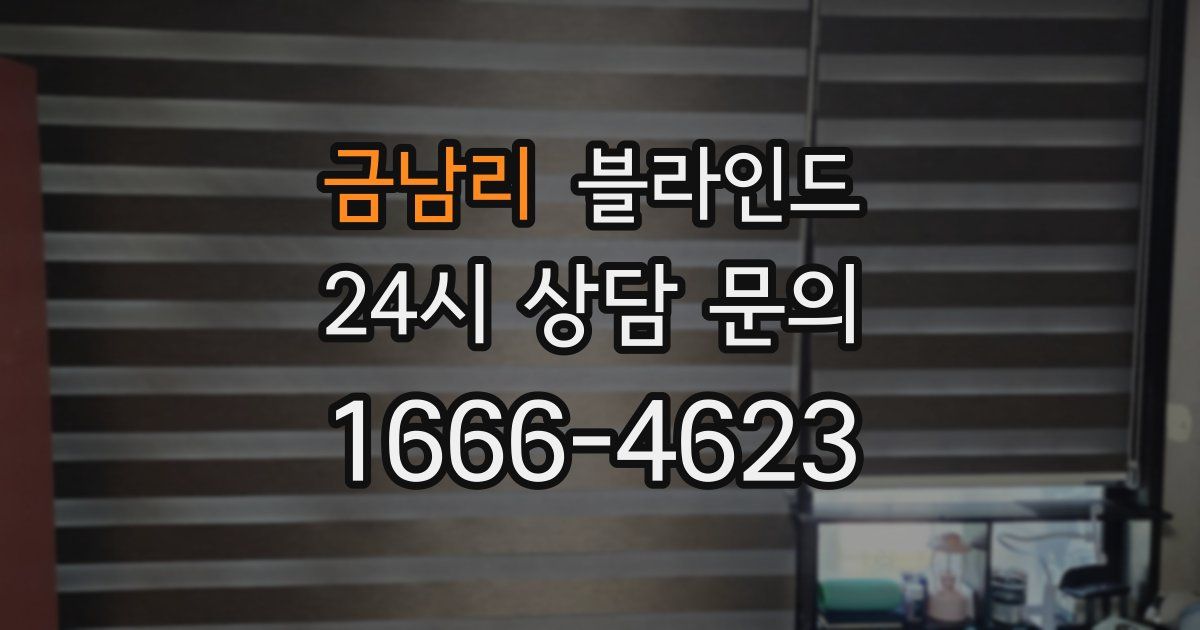 금남리 블라인드