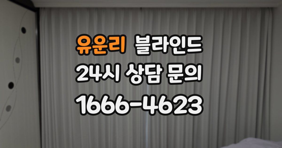 유운리 블라인드