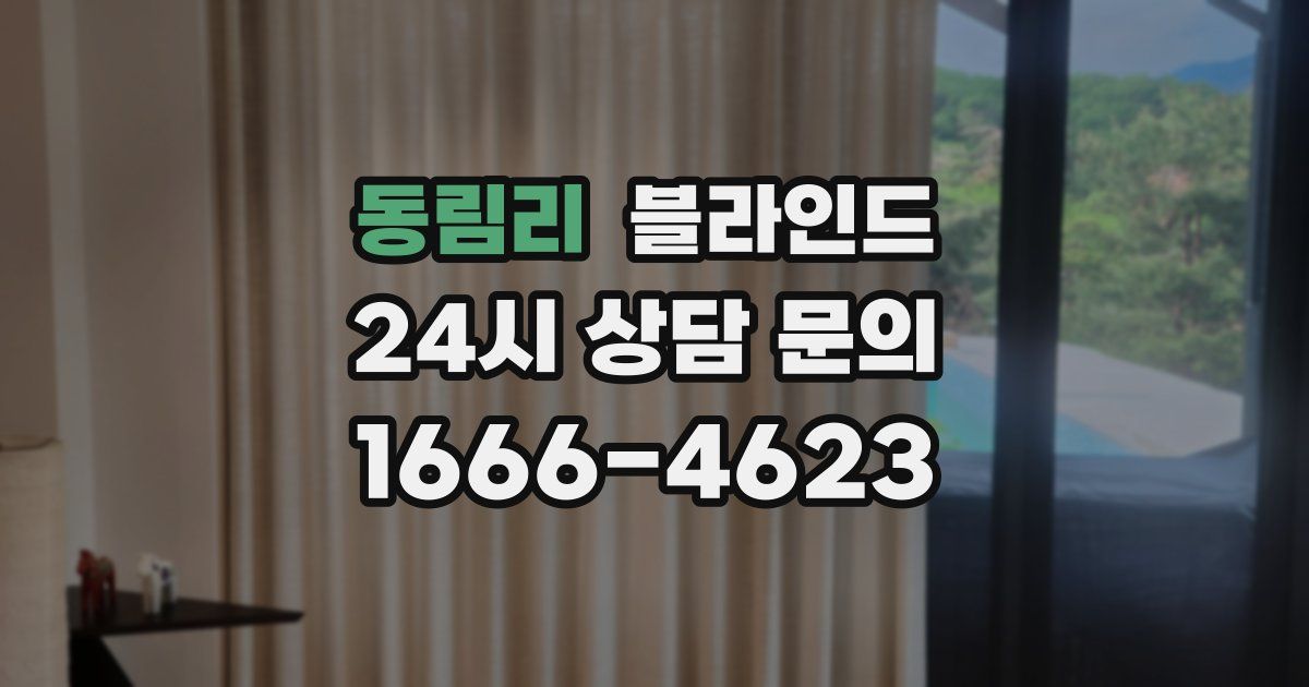 동림리 블라인드