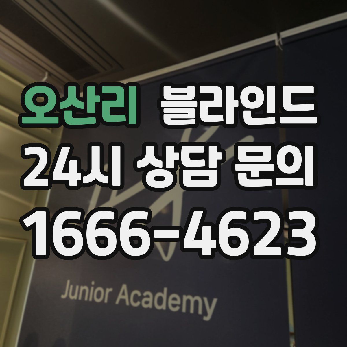 오산리 블라인드