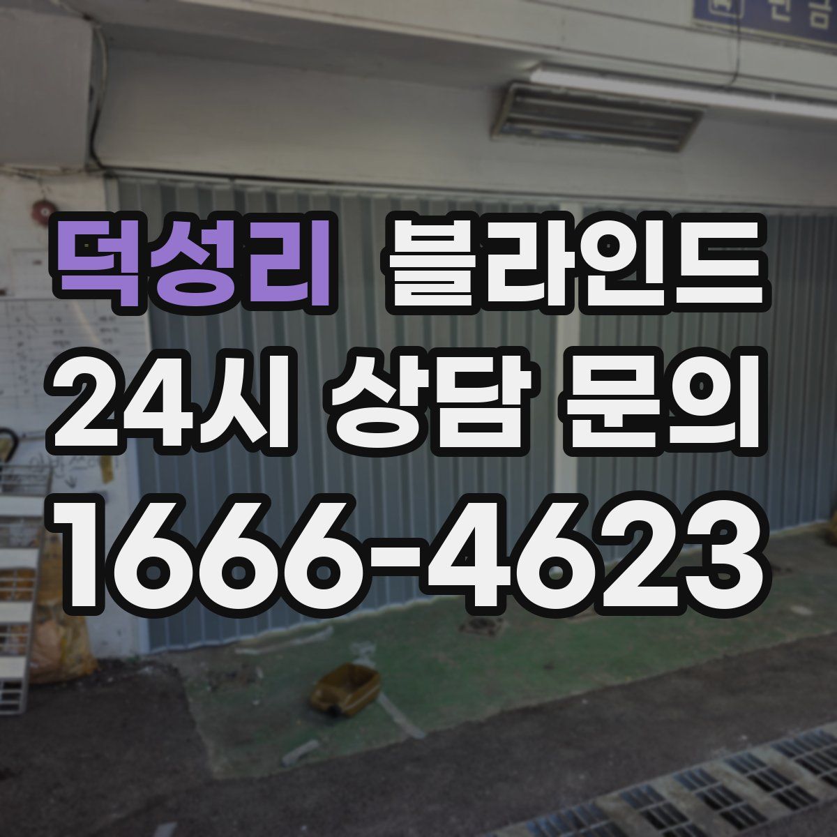 덕성리 블라인드