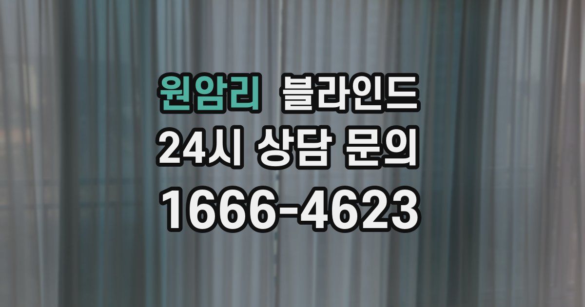 원암리 블라인드
