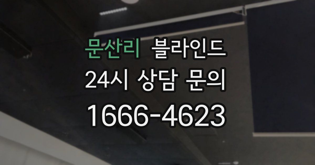 문산리 블라인드