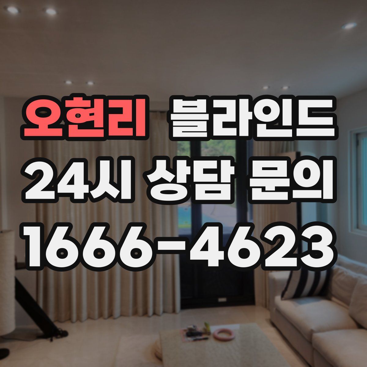 오현리 블라인드