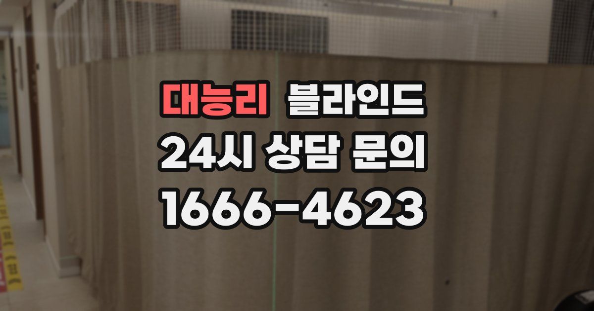 대능리 블라인드
