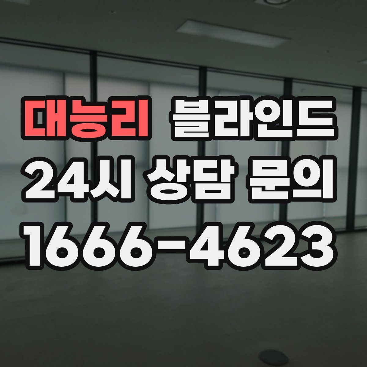 대능리 블라인드