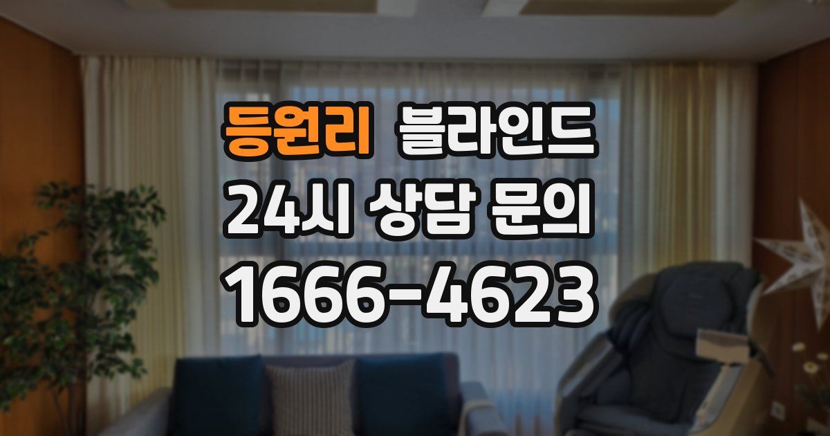 등원리 블라인드
