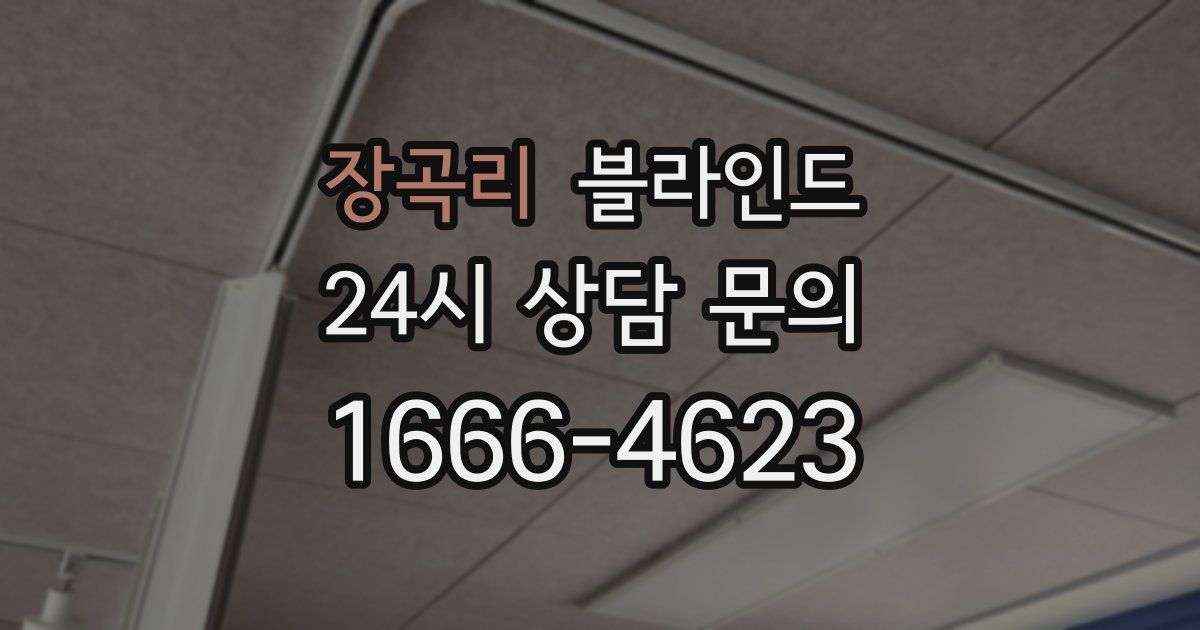 장곡리 블라인드