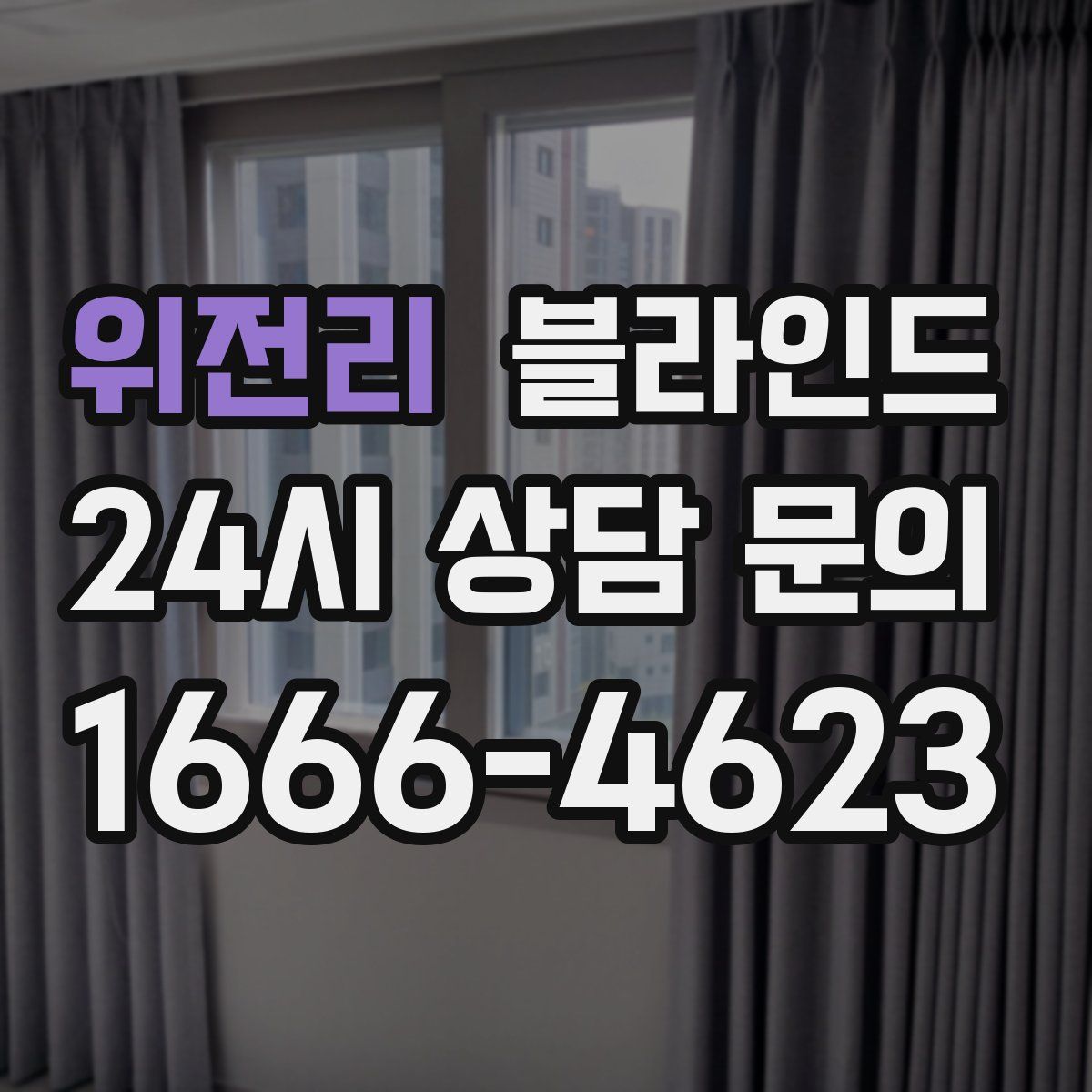 위전리 블라인드