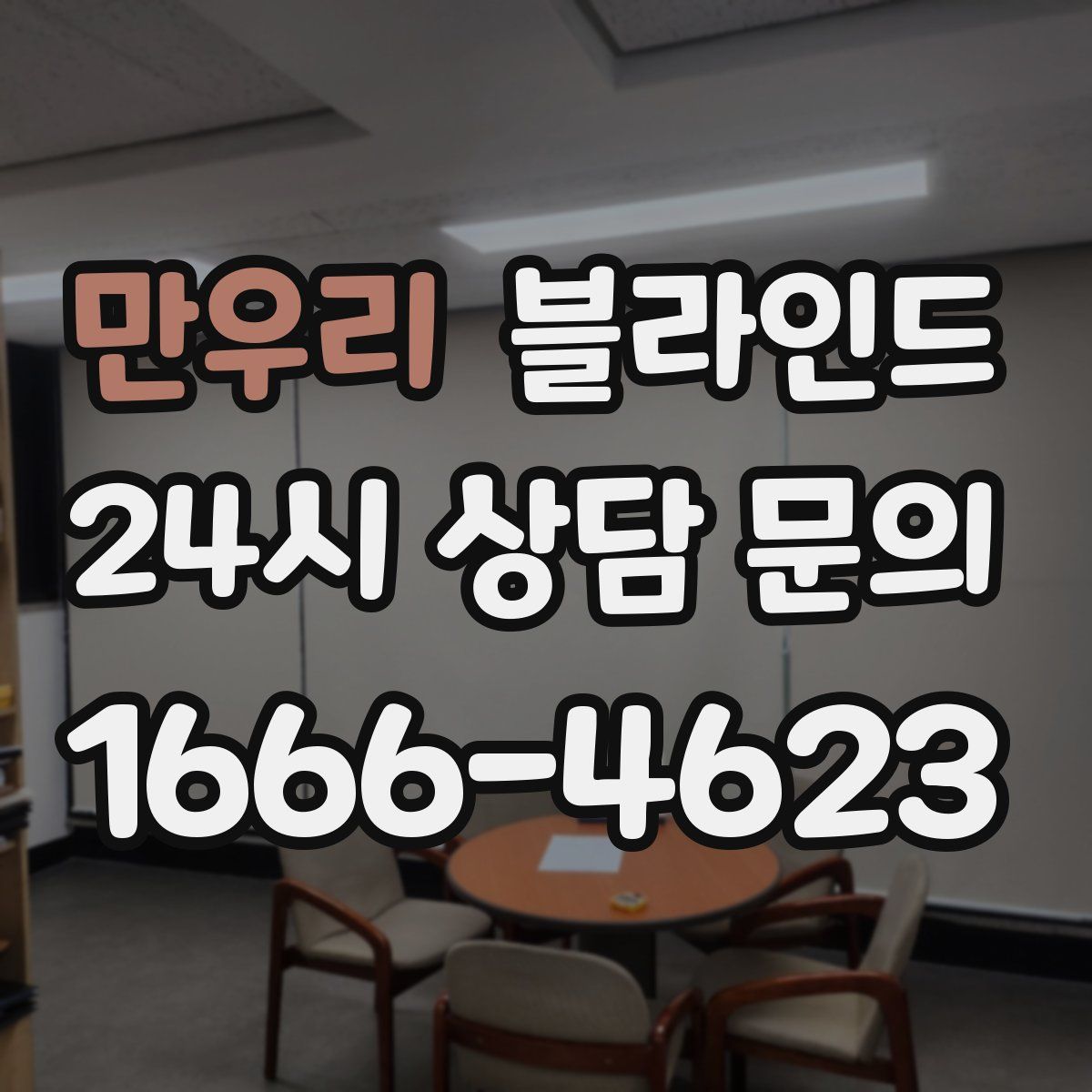 만우리 블라인드