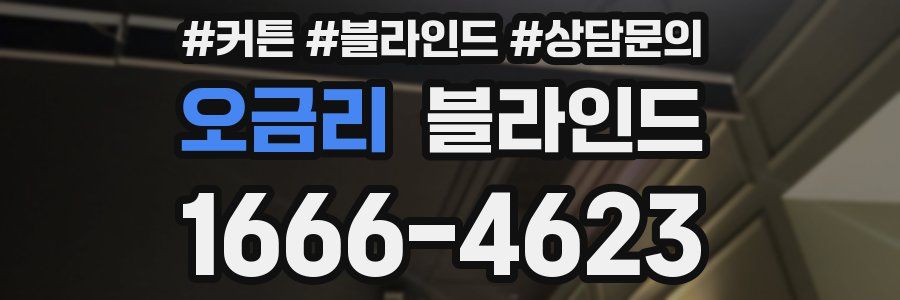 오금리 블라인드