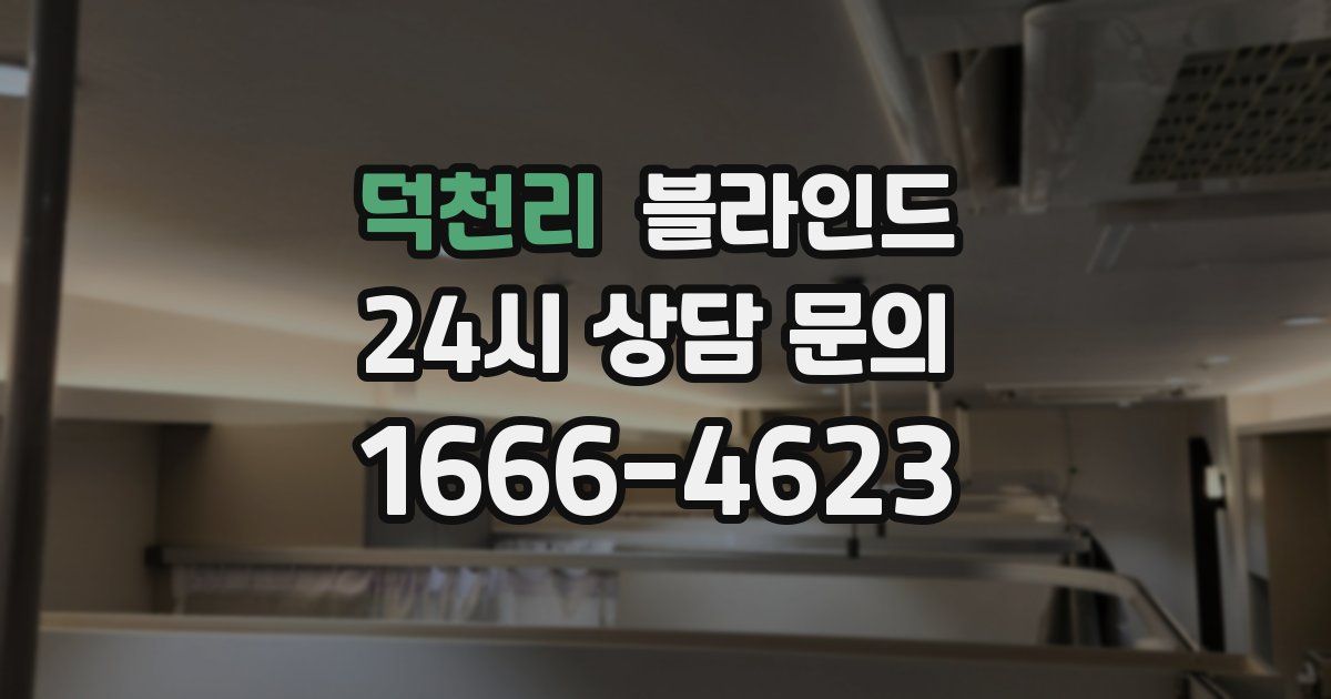 덕천리 블라인드