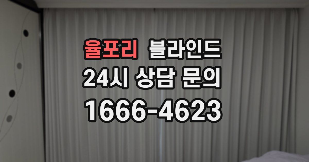 율포리 블라인드