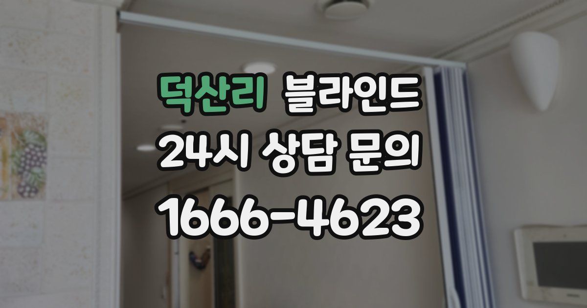 덕산리 블라인드