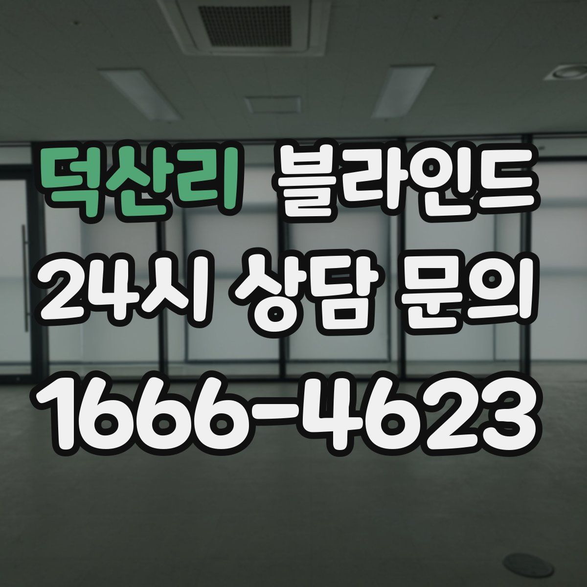 덕산리 블라인드