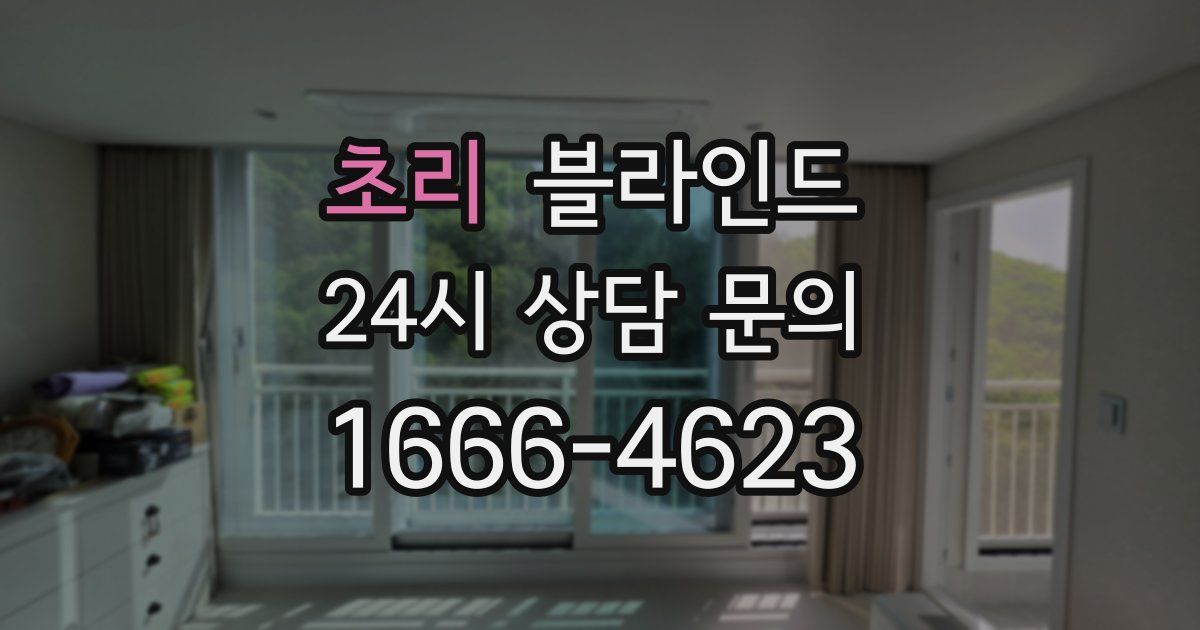 초리 블라인드