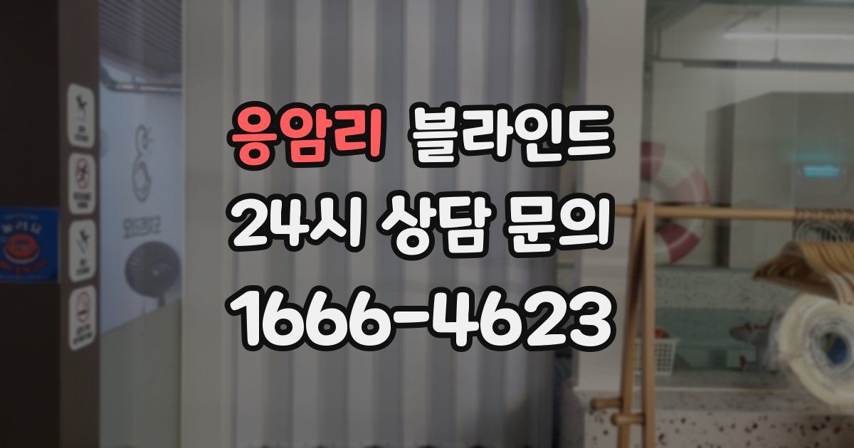 응암리 블라인드