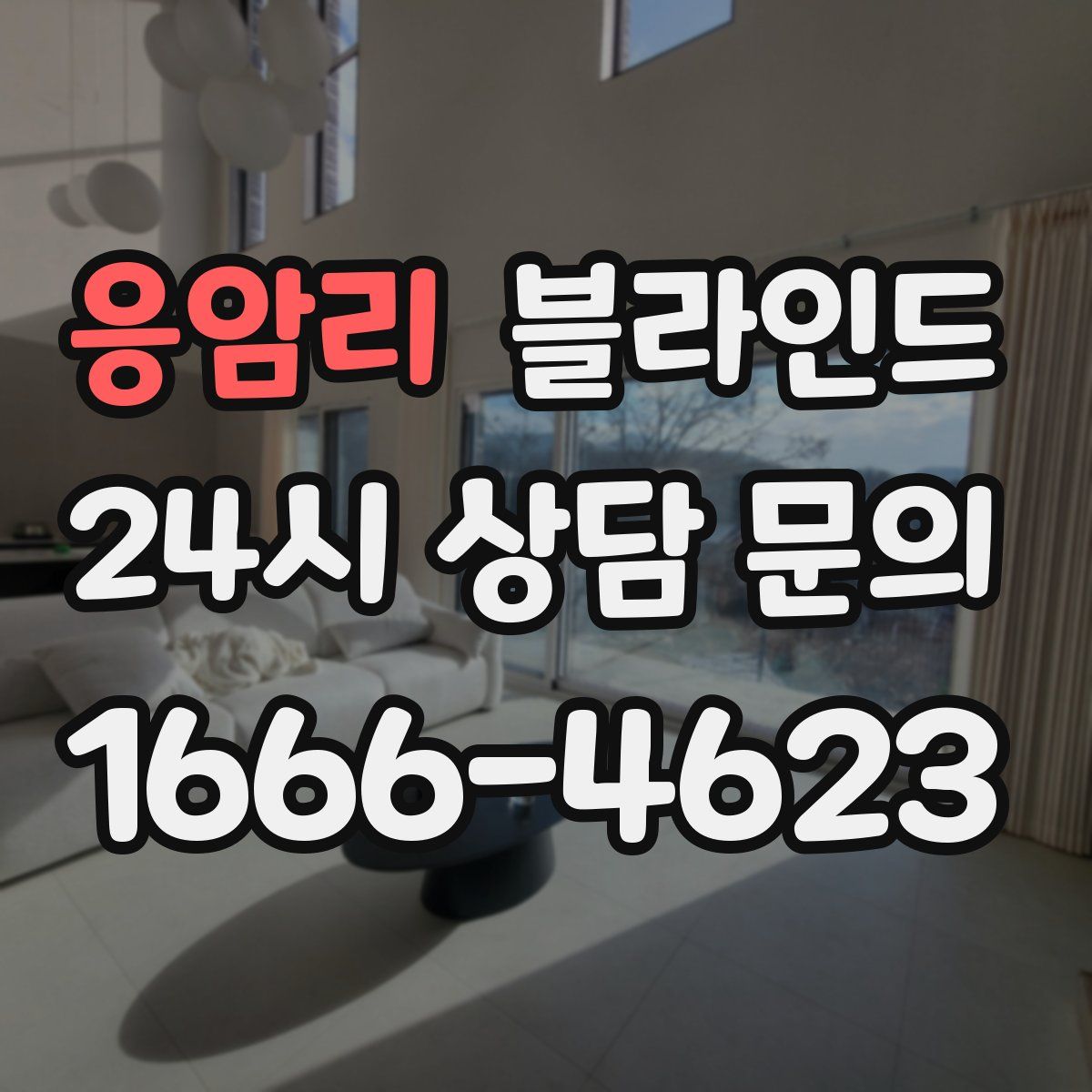 응암리 블라인드