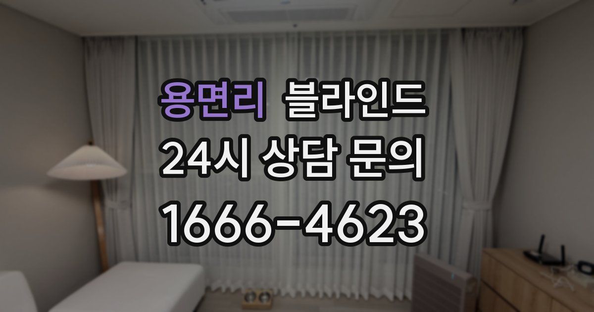 용면리 블라인드