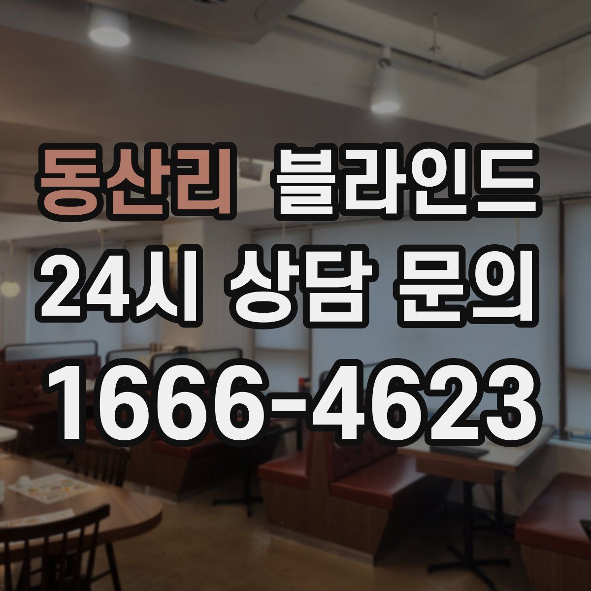 동산리 블라인드