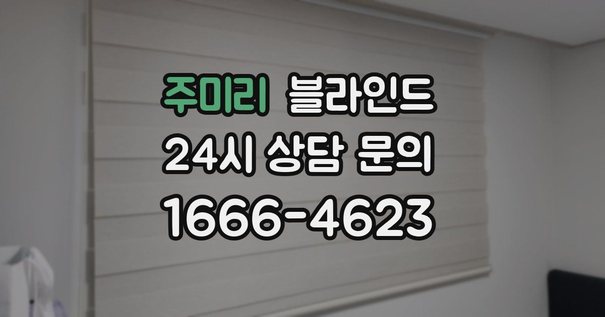 주미리 블라인드