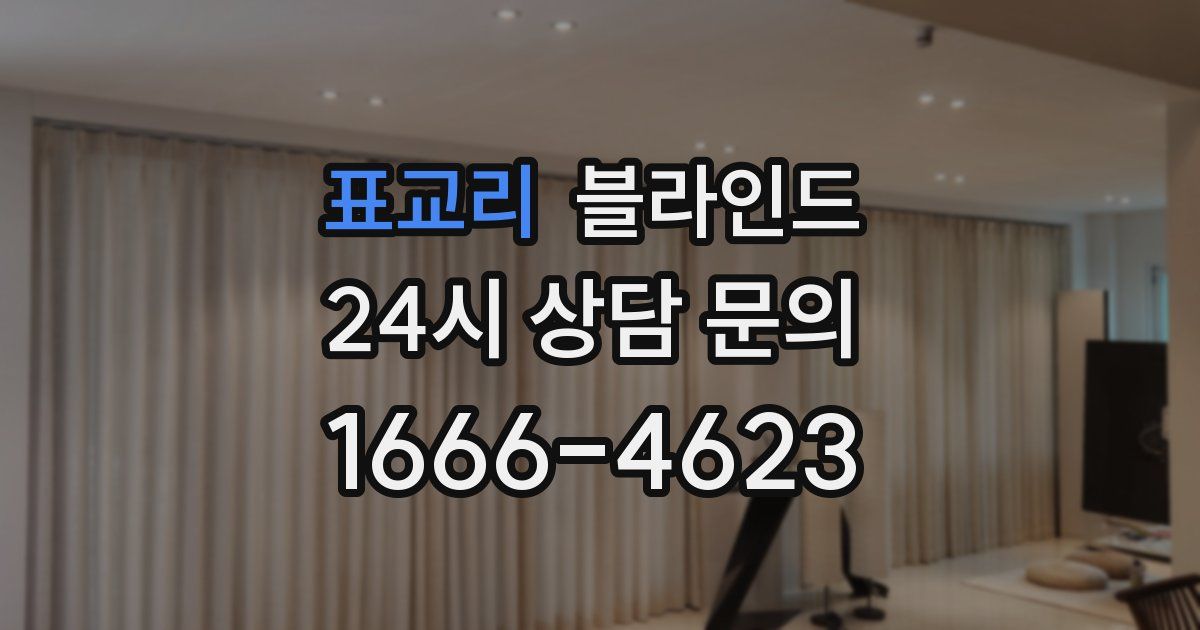 표교리 블라인드