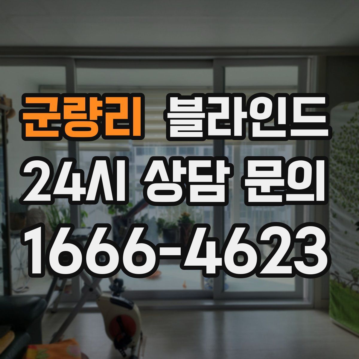 군량리 블라인드