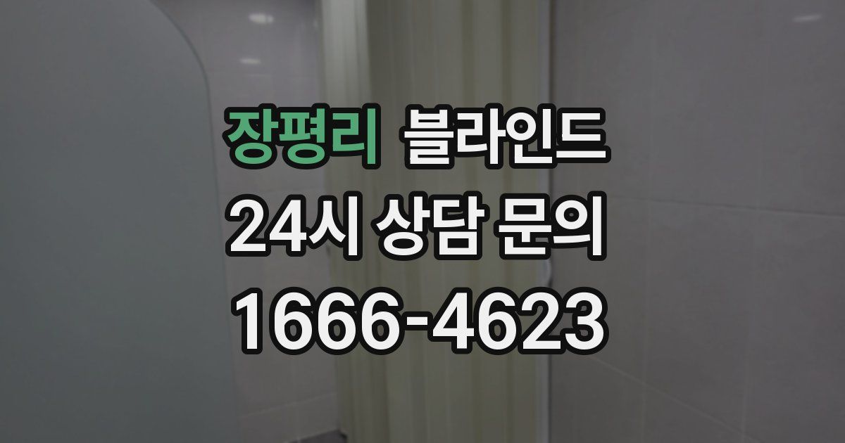 장평리 블라인드