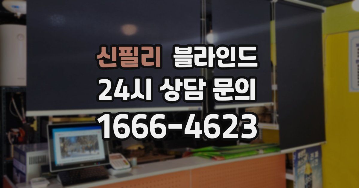 신필리 블라인드