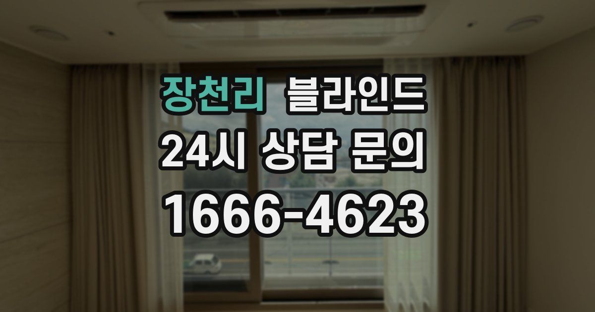 장천리 블라인드