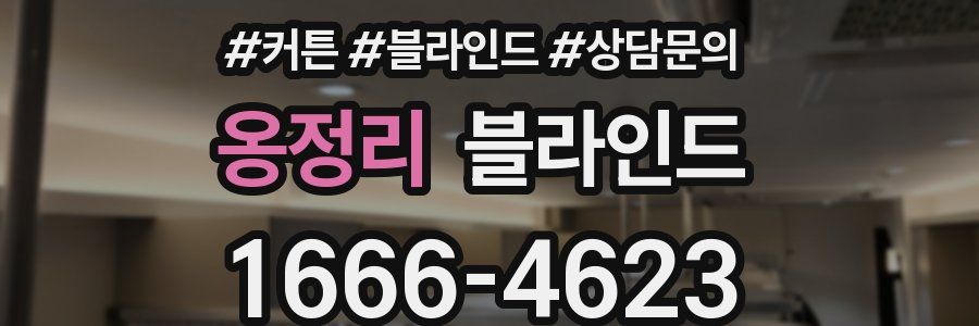 옹정리 블라인드
