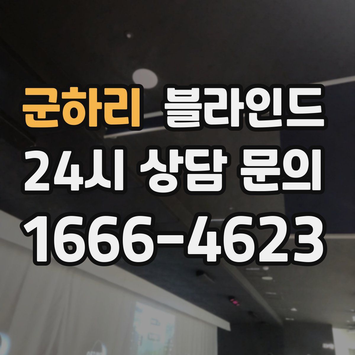 군하리 블라인드