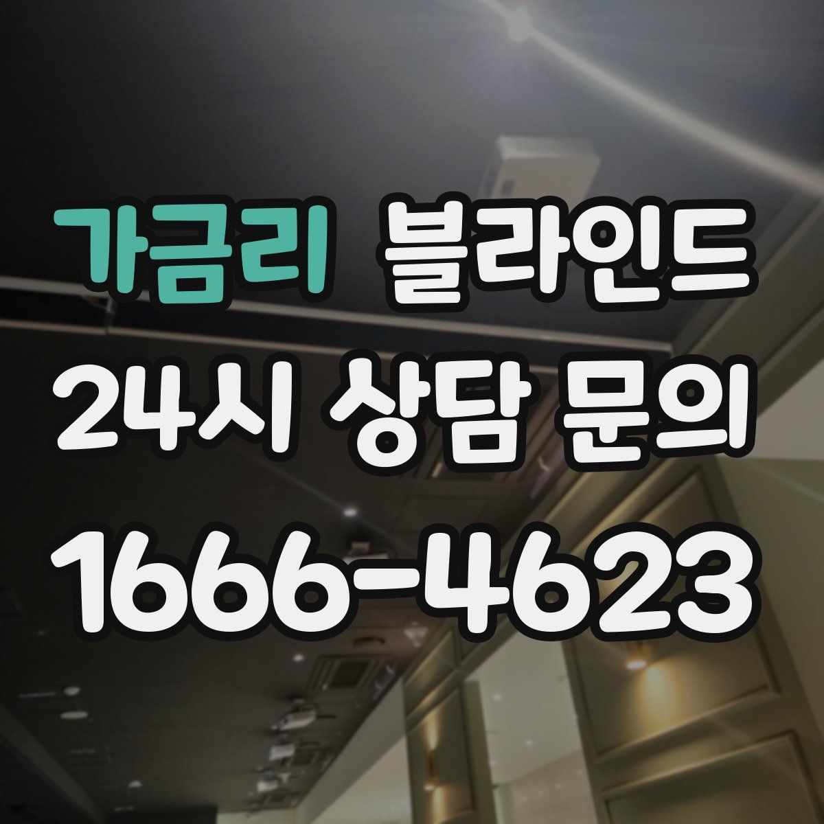 가금리 블라인드