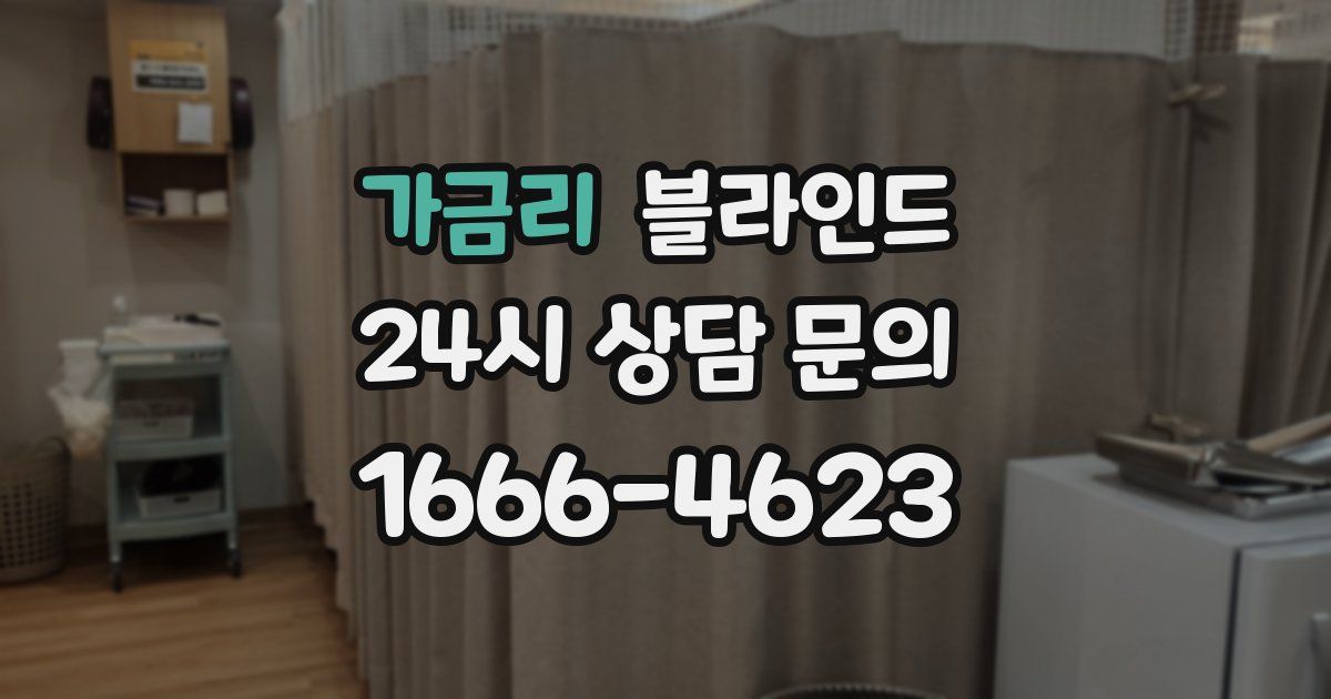가금리 블라인드