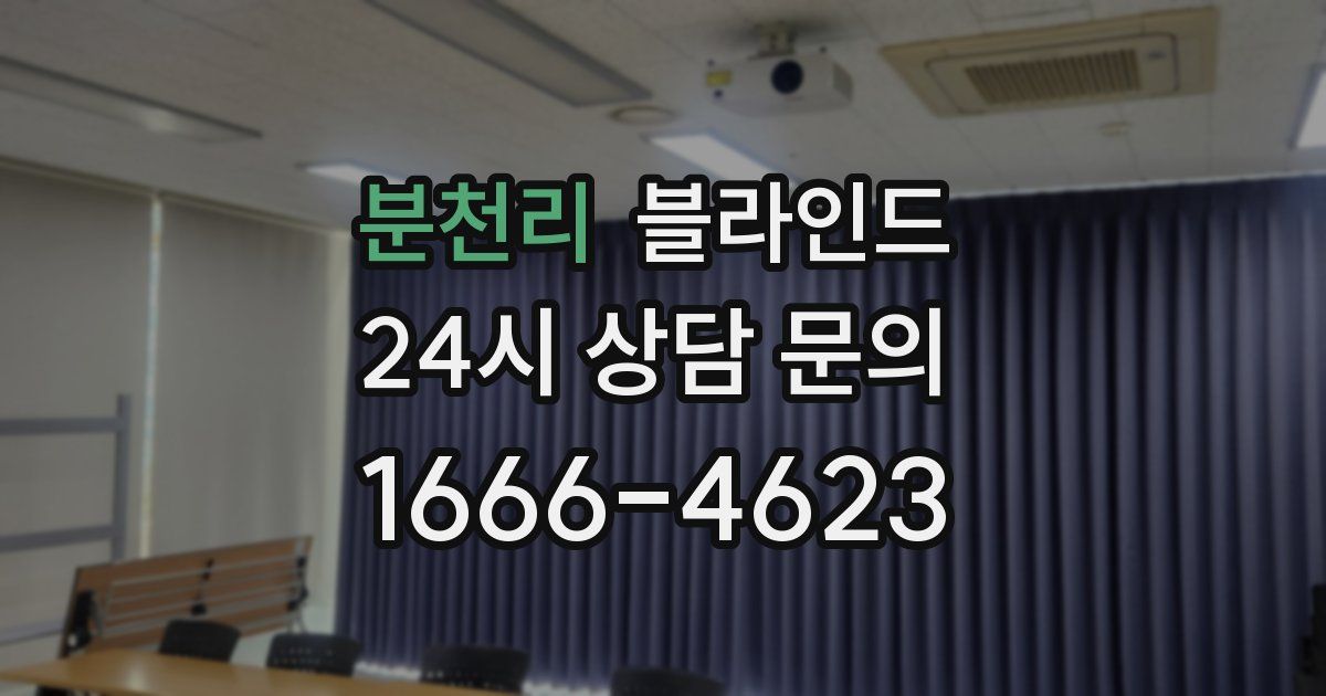분천리 블라인드
