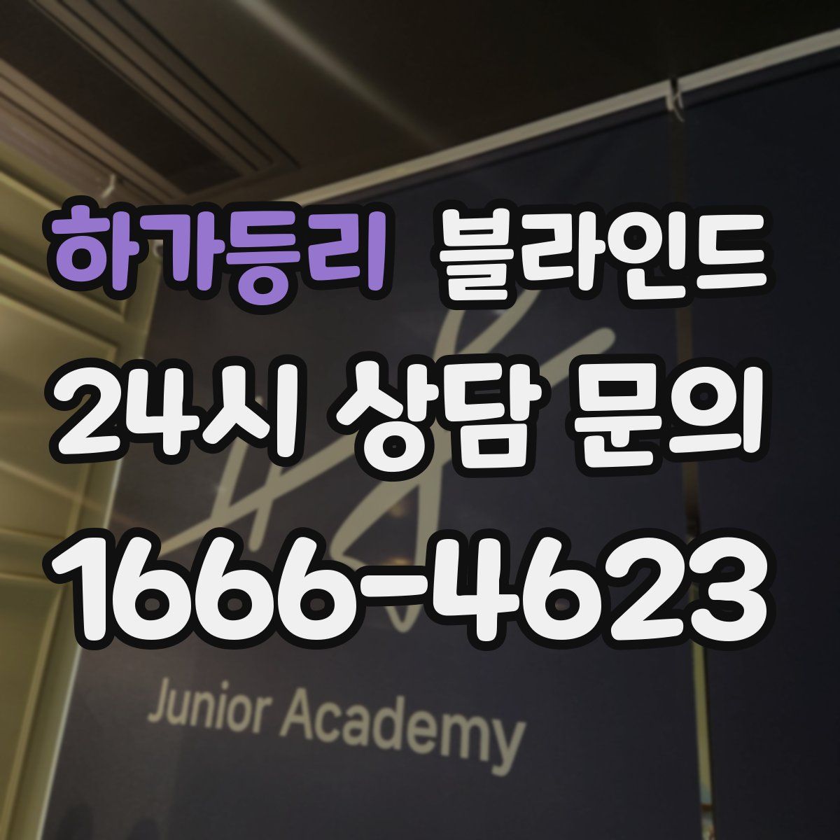 하가등리 블라인드