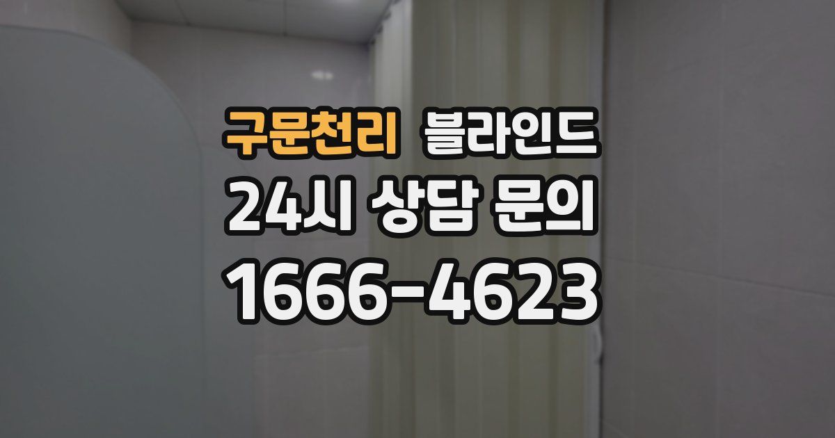 구문천리 블라인드
