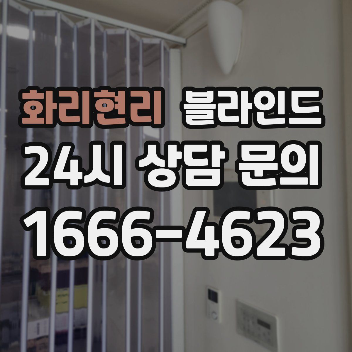 화리현리 블라인드