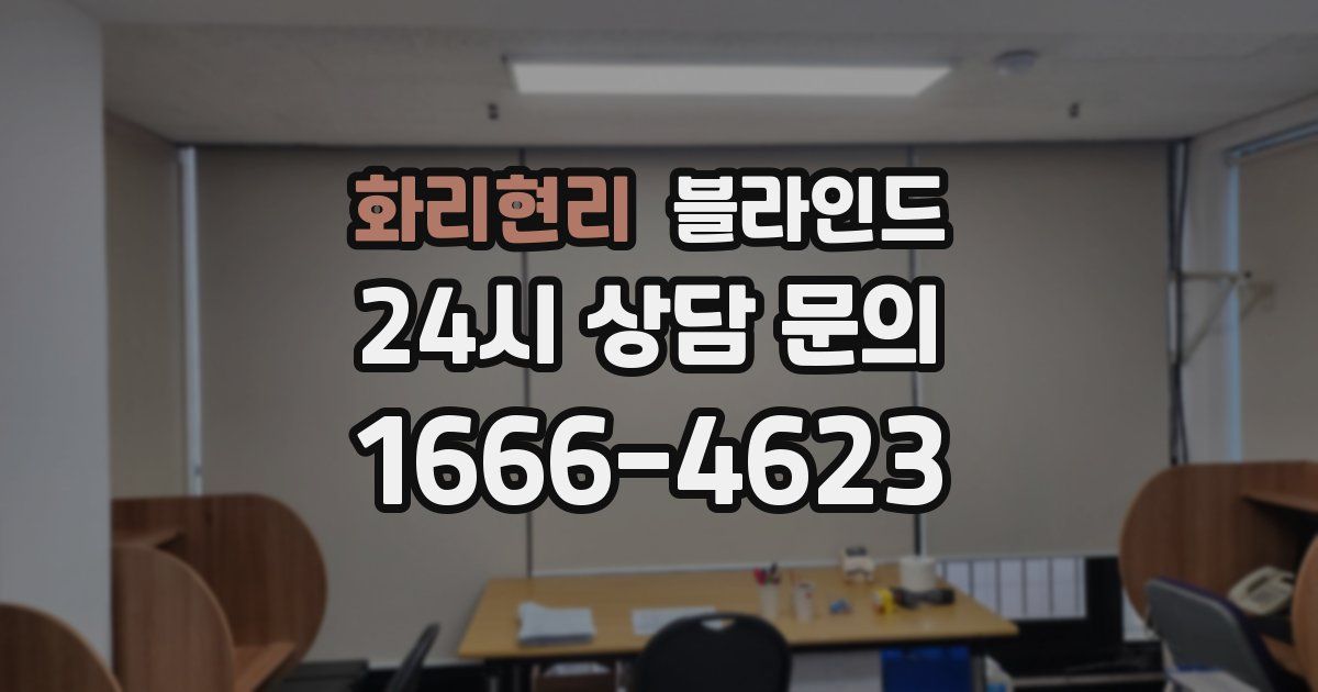 화리현리 블라인드