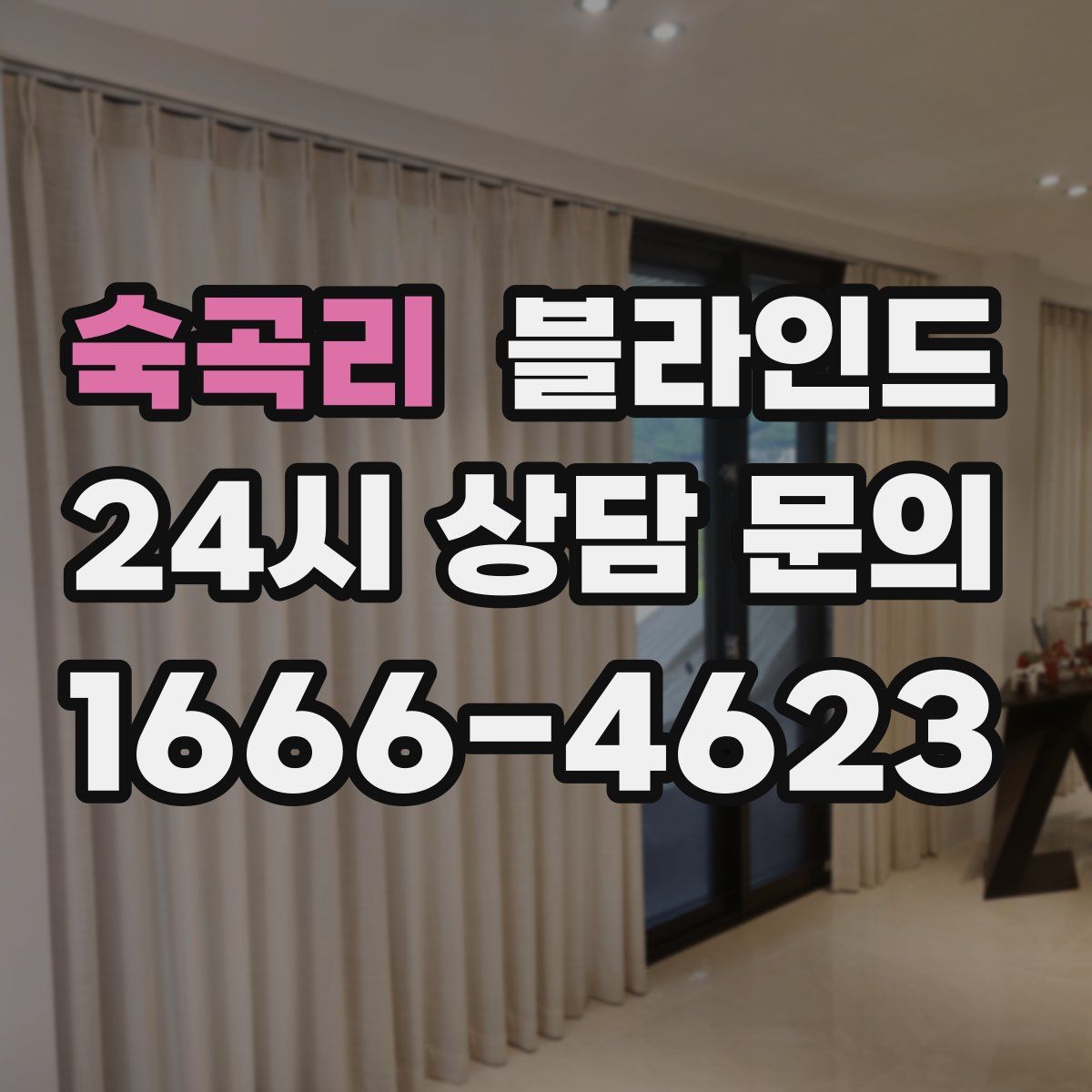 숙곡리 블라인드