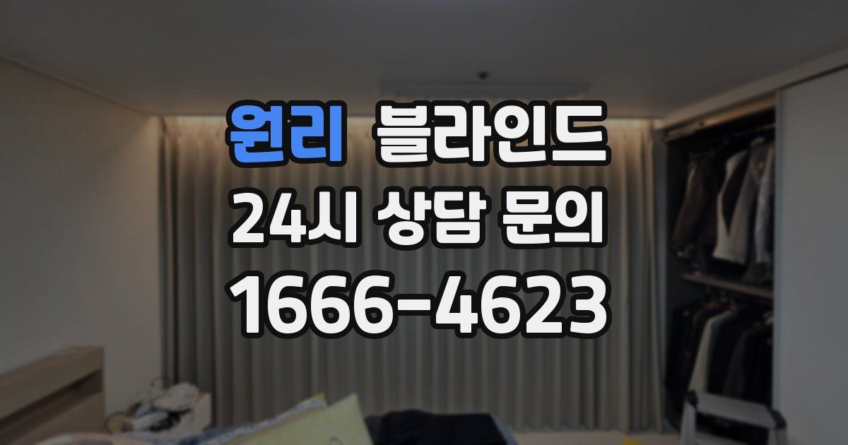 원리 블라인드