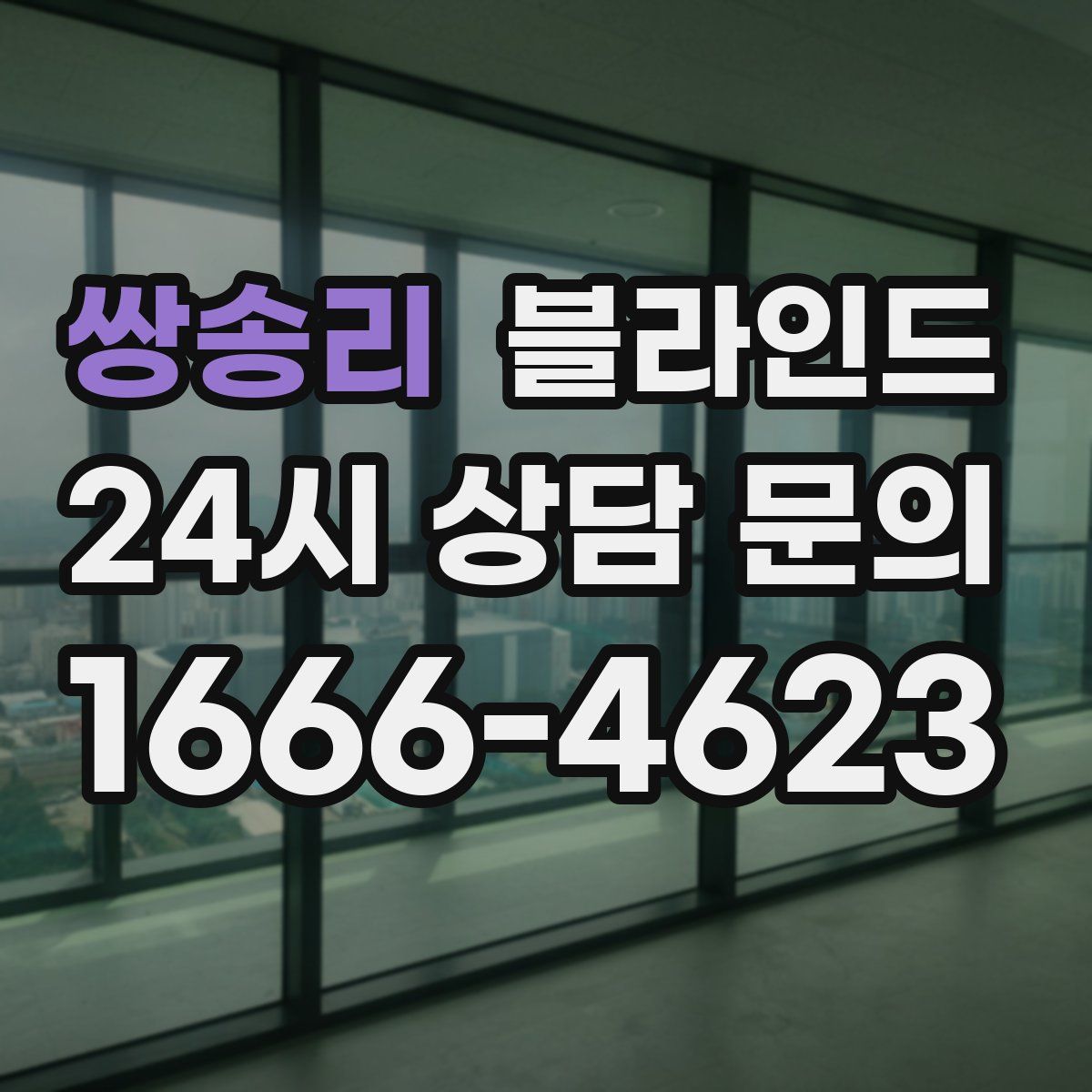 쌍송리 블라인드