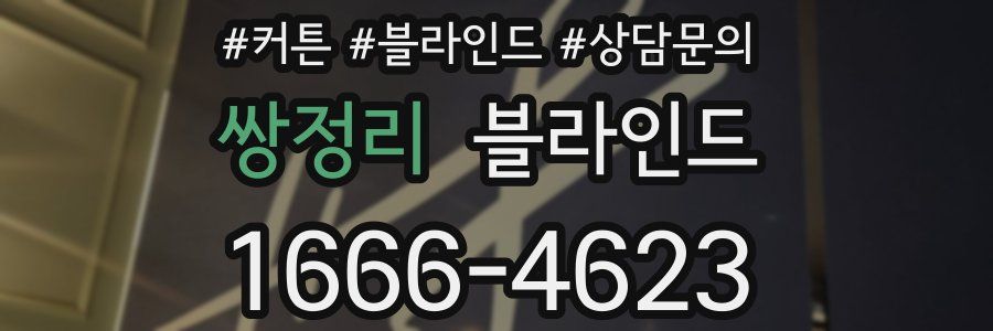 쌍정리 블라인드