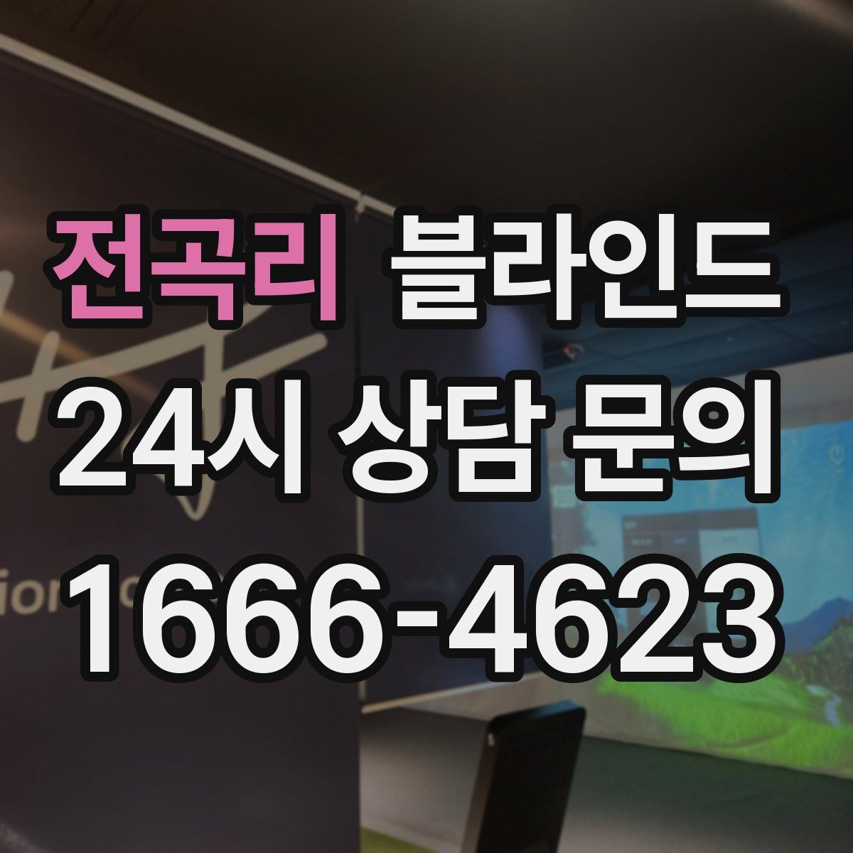 전곡리 블라인드