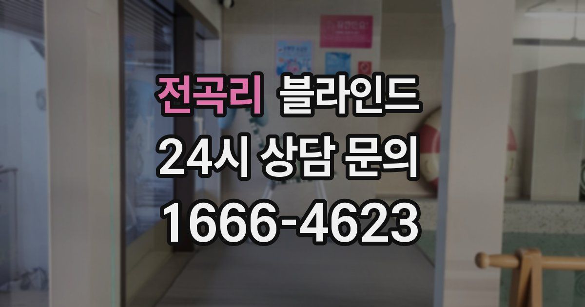 전곡리 블라인드