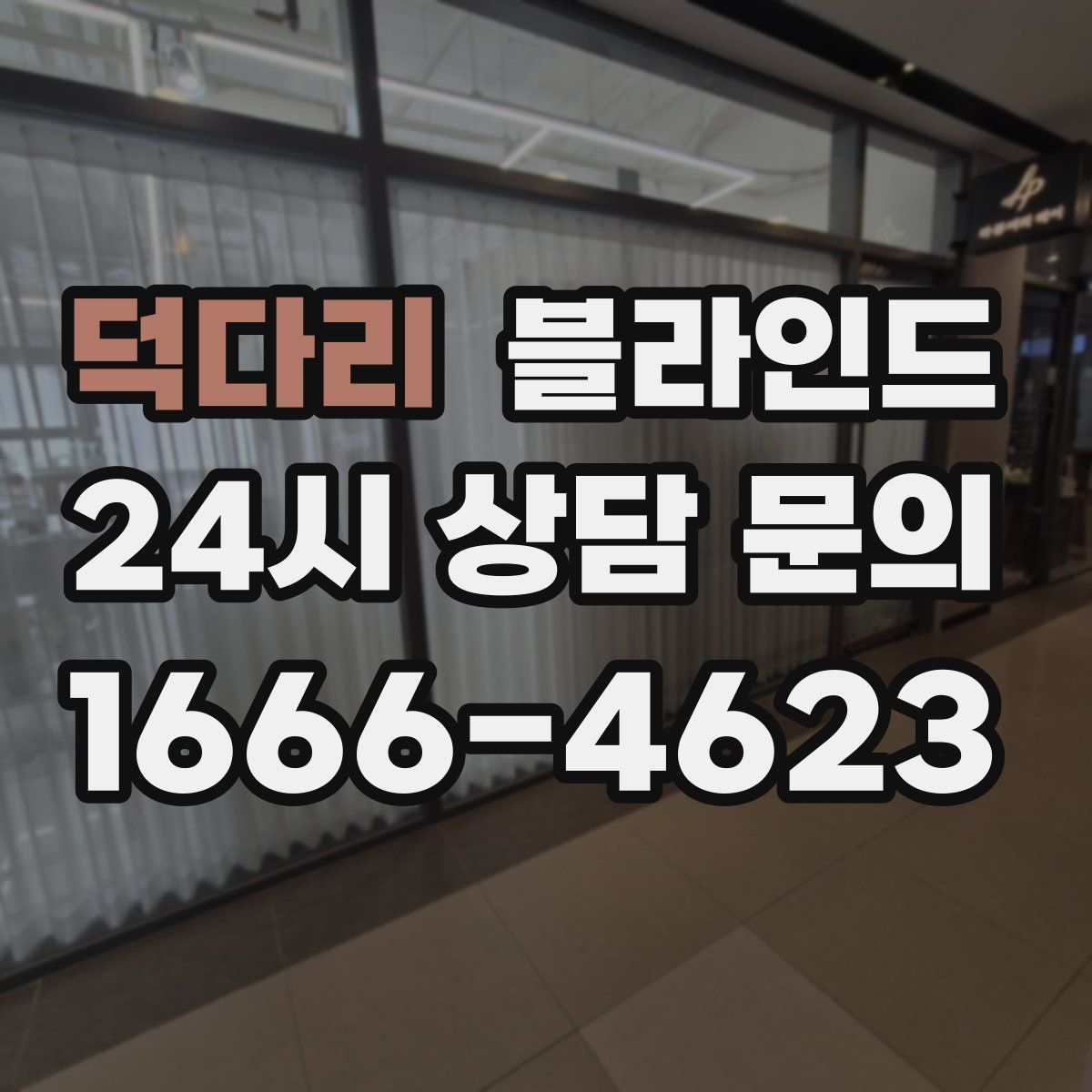 덕다리 블라인드