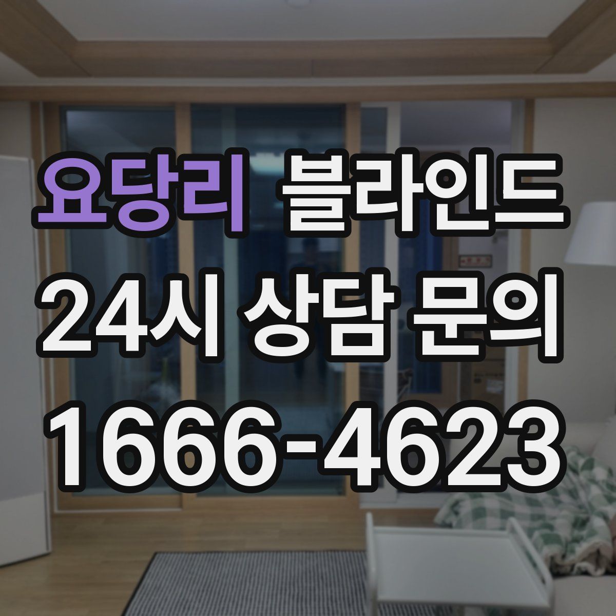 요당리 블라인드